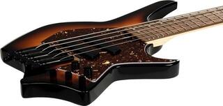 Bass headless HILS Guitars HNB5 NEXT Sunburst Bass headless - 5
