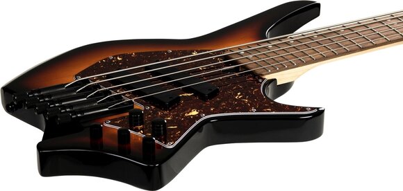 Bass headless HILS Guitars HNB5 NEXT Sunburst Bass headless - 6