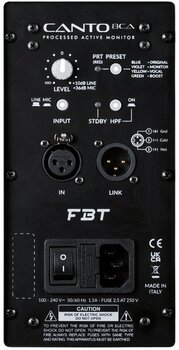 Aktivni zvučnik FBT CANTO 8CA B Aktivni zvučnik - 5