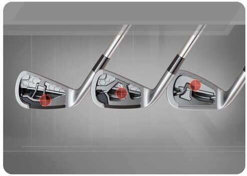 Golfová palica - železá TaylorMade P790-25 Pravá ruka 4-PW Stiff Oceľ Golfová palica - železá - 14