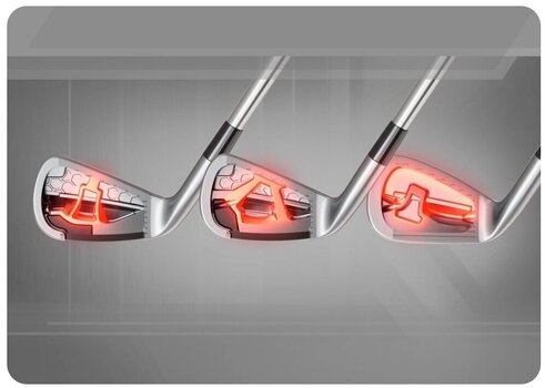 Kij golfowy - želazo TaylorMade P790-25 Prawa ręka 5-PW Regular Graphite Kij golfowy - želazo (Tylko rozpakowane) - 12