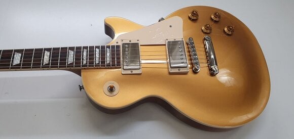 E-Gitarre Gibson Les Paul Standard 50s Gold Top E-Gitarre (Beschädigt) - 2