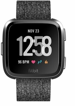 Reloj inteligente / Smartwatch Fitbit Versa Special Edition Charcoal Woven/Graphite Aluminium - 4