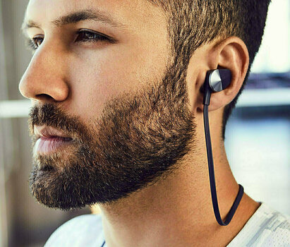 Bezdrôtové sluchadlá do uší Fitbit Flyer Nightfall Blue - 5