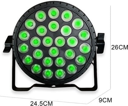 LED PAR Light4Me FLAT PAR 27 IR RGBW LED PAR - 5