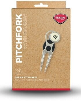Divot Tool Masters Golf Deluxe Pitchfork With Marker Divot Tool - 2