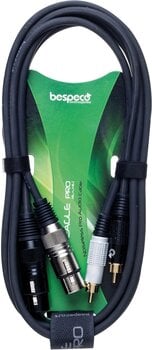 Audio kábel Bespeco EAY2F2R300 3 m Audio kábel - 2