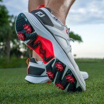 Pánské golfové boty Footjoy Hyperflex White/Black/Red 41 Pánské golfové boty - 17