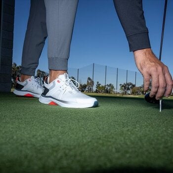 Men's golf shoes Footjoy Hyperflex Black/White/Red 42 Men's golf shoes - 14