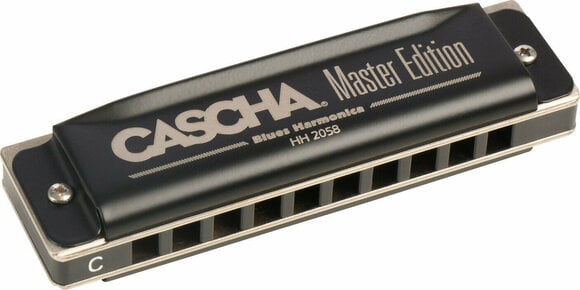Diatonická ústna harmonika Cascha HH 1630 EN Master Edition Blues Set - 4