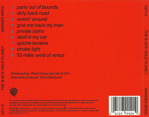Hudobné CD B-52's - Wild Planet (Reissue) (Repress) (CD) - 3