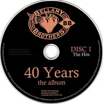 CD muzica The Bellamy Brothers - 40 Years: The Album (2 CD) - 3