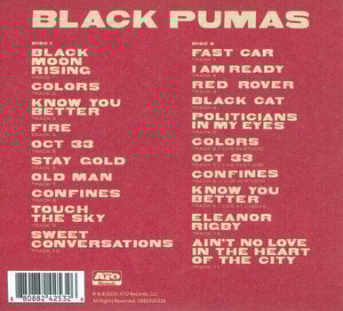 Glasbene CD Black Pumas - Black Pumas (Deluxe Edition) (2 CD) - 5