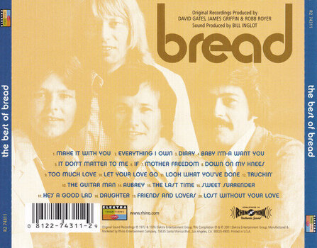 Glasbene CD Bread - Best Of Bread (Remastered) (CD) - 5