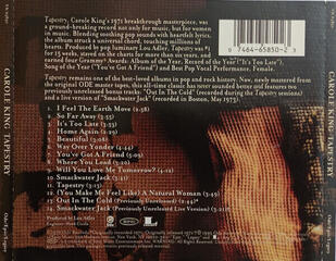 Hudební CD Carole King - Tapestry (Reissue) (Remastered) (CD) - 3