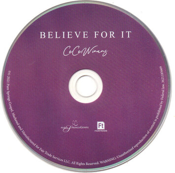 Muzyczne CD Cece Winans - Believe For It Live (CD) - 3