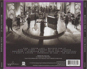 Musikk-CD Cece Winans Believe For It Live (CD) - 3