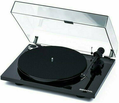 Levysoitin Pro-Ject Essential III + OM 10 High Gloss Black - 2