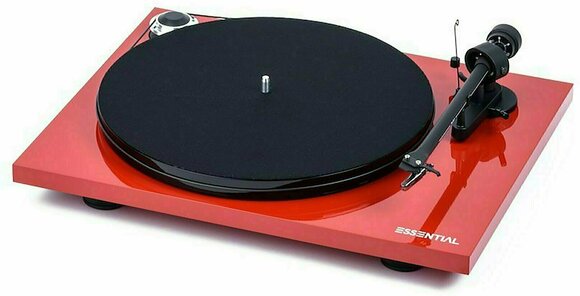 Tourne-disque Pro-Ject Essential III + OM 10 High Gloss Red - 2