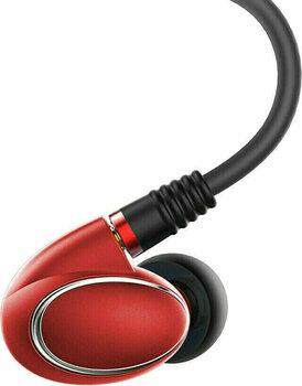 Hörlurar med öronsnäcka FiiO FH1 Red - 4