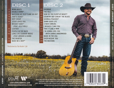 Musiikki-CD Cody Johnson - Leather (Deluxe Edition) (2 CD) - 5