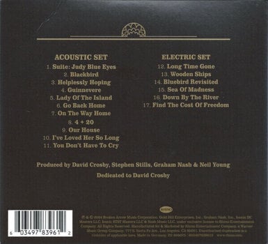 Glazbene CD Crosby, Stills, Nash & Young - Live At Fillmore East, 1969 (CD) - 4