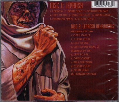 CD диск Death - Leprosy (Reissue) (2 CD) - 5
