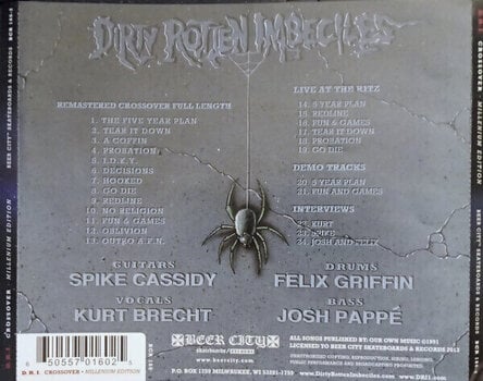 Glasbene CD D.R.I. - Crossover: Millenium Edition (Reissue) (Remastered) (CD) - 3