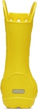 Womens Sailing Shoes Crocs Handle It Rain Rubber Boots Yellow 34-35 - 6