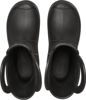 Chaussures de navigation femme Crocs Handle It Rain Bottes en caoutchouc Black 34-35 - 4