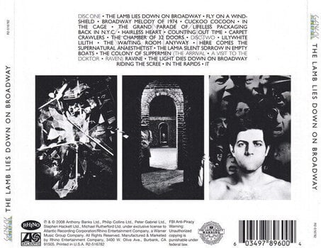 Glazbene CD Genesis - Lamb Lies Down On Broadway (Reissue) (Remastered) (2 CD) - 5