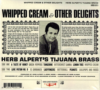 CD muzica Herb Alpert - Whipped Cream & Other Delights (Reissue) (Remastered) (CD) - 3