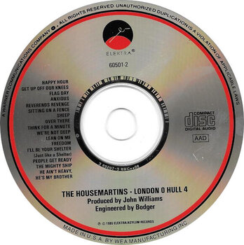 CD muzica The Housemartins - London 0 Hull 4 (Repress) (CD) - 3