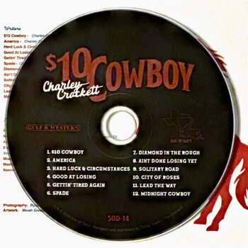 Hudobné CD Charley Crockett - $10 Cowboy (CD) - 3