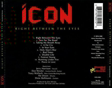 Musik-CD Icon - Right Between The Eyes (Reissue) (CD) - 4