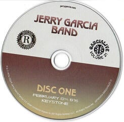 CD musique Jerry Garcia - GarciaLive Vol. 21: February 13th 1976 - Keystone Berkeley (2 CD) - 2