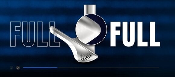 Golf Club - Wedge Cleveland RTZ Tour Satin Full Face Golf Club - Wedge Right Handed Steel 60° 08° Wedge Flex - 21