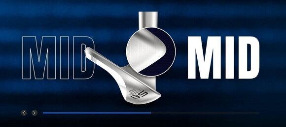 Golf Club - Wedge Cleveland RTZ Tour Satin Full Face Golf Club - Wedge Right Handed Steel 60° 08° Wedge Flex - 22