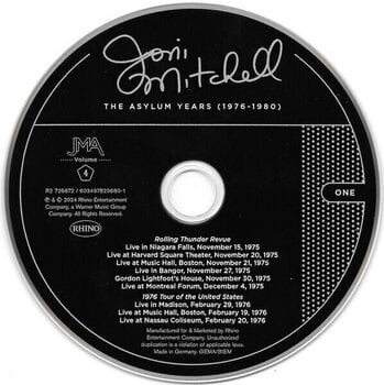 Glasbene CD Joni Mitchell - Joni Mitchell Archives Volume 4: The Asylum Years (Box Set) (6 CD) - 3