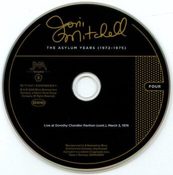 Glasbene CD Joni Mitchell - Joni Mitchell Archives Volume 3: Asylum Years (Box Set) (5 CD) - 6