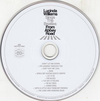 Glazbene CD Lucinda Williams - Lucinda Williams Sings The Beatles From Abbey Road (CD) - 3