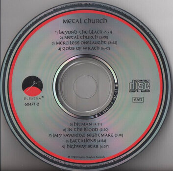 Music CD Metal Church - Metal Church (CD) - 3