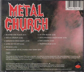 Music CD Metal Church - Metal Church (CD) - 3