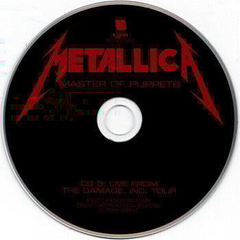 Muziek CD Metallica - Master Of Puppets (Reissue) (Remastered) (3 CD) - 5