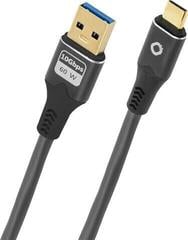USB kabel Oehlbach Pulse AC Černá/Rovný - Rovný - 2
