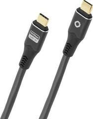 USB kabel Oehlbach Pulse CC Černá/Rovný - Rovný - 2