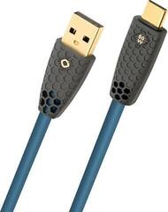 USB kabel Oehlbach Flex Charge AC Modrá/Rovný - Rovný - 2