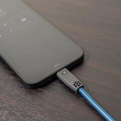 USB kabel Oehlbach Flex Charge AC Modrá/Rovný - Rovný - 3