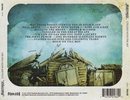 Muzikos kompaktinis diskas Pierce The Veil Collide With The Sky (CD) - 4