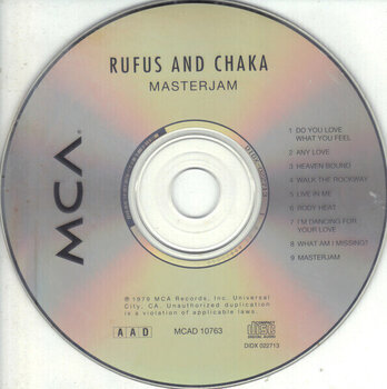 Musikk-CD Rufus & Khan Chaka Masterjam (Reissue) (CD) - 3
